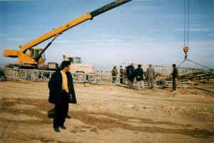 حفاری ایستگاه پمپاژ برزنگی 2